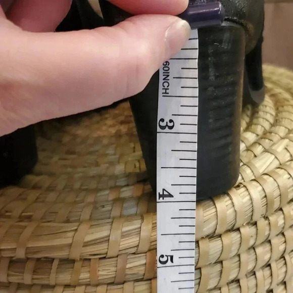 Paul Green leather and suede heeled ankle booties US size 6 - Picture 8 of 9